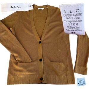 A.L.C. Wool Blend Cardigan Sz M